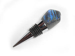 Labradorite Bottle Stopper - Polished Top