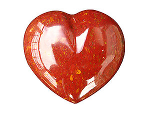 Chestnut Jasper Decorative Heart