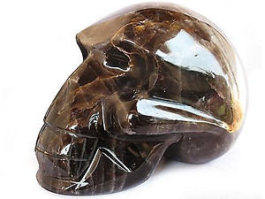 Smoky Quartz Skulls