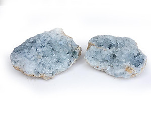 AA Quality Celestite Druze 100-200 g pieces