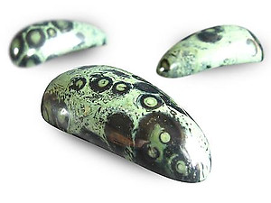 Crocodile Jasper Massage Tools - Round Design