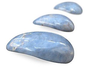 Blue Quartz Massage Tools - Round Design