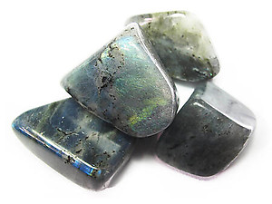 Peacock Blue Labradorite Tumbled Stones (45-60 mm)