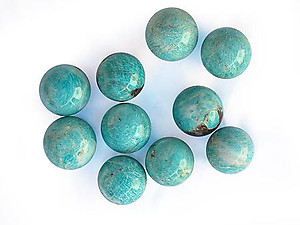 Wholesale Amazonite Spheres 40-60 mm