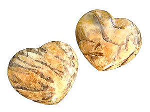Zebradorite Decorative Hearts