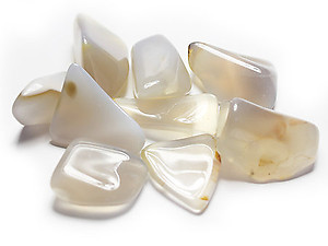 30-45 mm Icy Agate Tumbled Stones