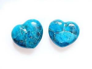 Blue Apatite Jewelry Hearts