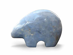 Blue Quartz Fetish Bears