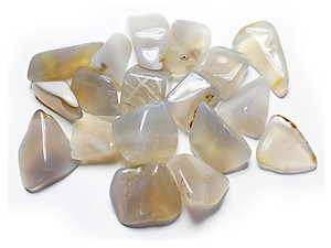 18-30 mm Icy Agate Tumbled Stones