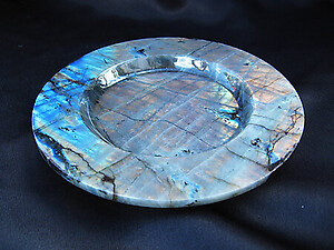 Labradorite Plate Fancy Base - 6 inch