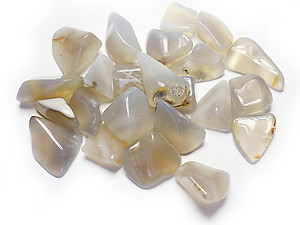 18-30 mm Icy Agate Tumbled Stones