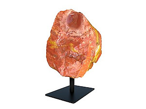 Red Jasper Rough on Base - Medium