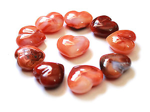 Carnelian Jewelry Heart