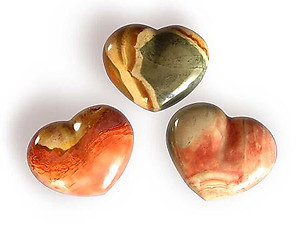 Desert Jasper Jewelry Hearts