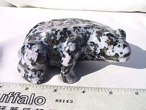 Indigo Gabbro Large Frog