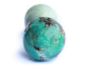 Amazonite Spheres 50-60 mm