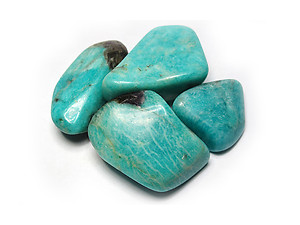 30-45 mm Amazonite Tumbled Stones