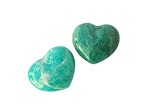 Amazonite Jewelry Hearts