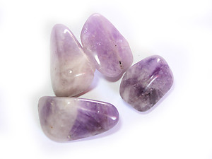 Medium (18-30 mm) Amethyst Tumbled Stones