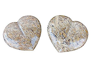 Zebradorite Large Hearts (7-8 inch)