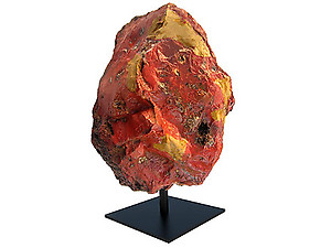 Red Jasper Rough on Base - Large