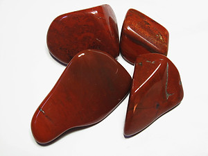 Large (30-45 mm) Chestnut Jasper Tumbled Stones 