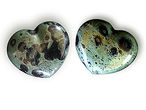 Crocodile Jasper Large Decorative Heart