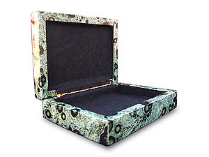 Crocodile Jasper Large Jewelry Box