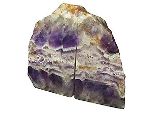 Banded Amethyst Bookends 3-5Kg