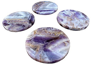 Amethyst Banded Coasters