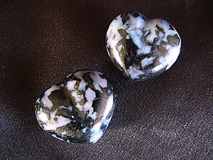 Indigo Gabbro Small Jewelry Hearts