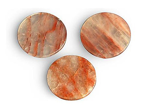 Fire Quartz Coasters (set of 4)