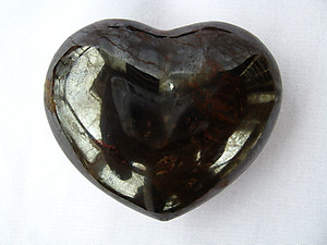 Hematite Decorative Hearts