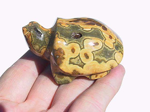 Sea Jasper Small Turtle