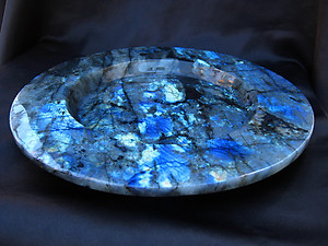 Labradorite Plate Fancy Base - 12 inch