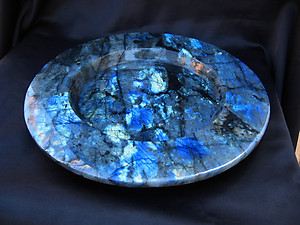 Labradorite Plate Fancy Base - 12 inch