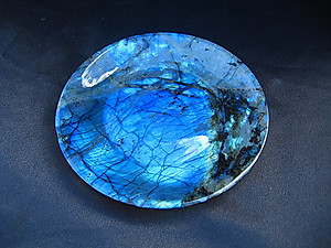 Labradorite Plates Simple Base - 6 inch