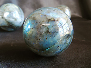 Labradorite Spheres (50-65 mm)