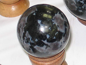 Indigo Gabbro Spheres 40-50 mm