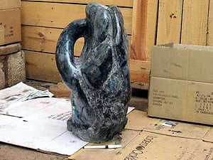 Labradorite Abstract Sculpture, 