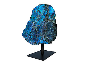 Labradorite Rough on Base - Medium