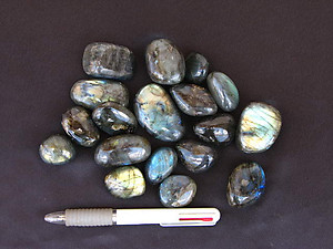 HIGH FLASH Labradorite Gallets