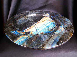 Labradorite PLate Fancy Base - 12 inch - 1.72Kg