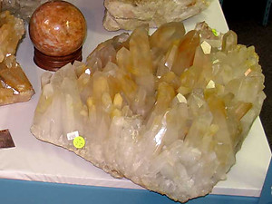 Large Quartz Cluster Hematoid - 32kg