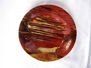 Petrified Wood Plate 6.5 inch - 0.36Kg