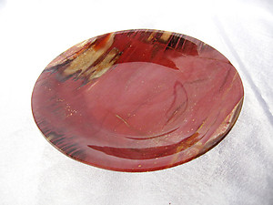 Petrified Wood Plate 6.5 inch - 0.38Kg