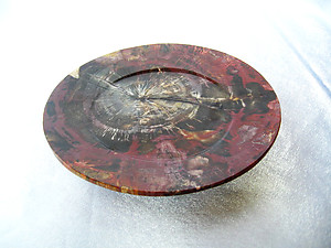 Petrified Wood PLate 6.5 inch - 0.45Kg