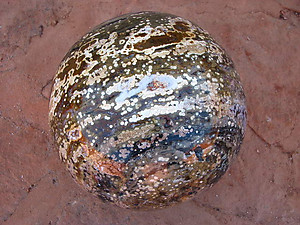 Sea Jasper Large Sphere 33.50Kg