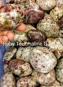 Ruby Tourmaline Gallets