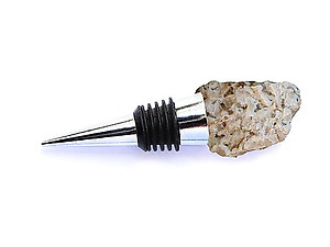 Zebradorite Bottle Stoppers - Rough Top